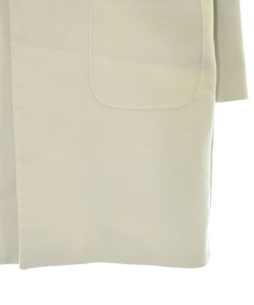 HEVO（イーヴォ）チェスターコート 白 サイズ:50(XL位) メンズ/2200657006020