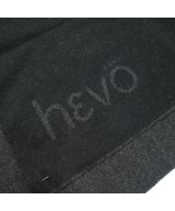 HEVO（イーヴォ）マフラー 黒 サイズ:- レディース/2200662056164