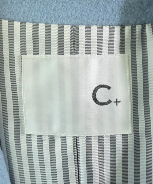 C+（シープラス）チェスターコート 青 サイズ:38(M位) レディース/2200629217010