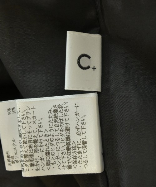 C+（シープラス）ロング・マキシ丈スカート 黒 サイズ:36(S位) レディース/2200633796075