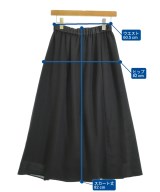 C+（シープラス）ロング・マキシ丈スカート 黒 サイズ:36(S位) レディース/2200633796075