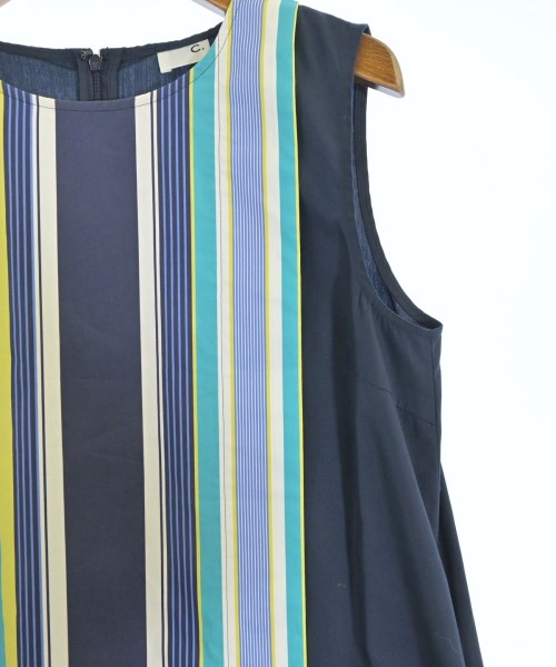 C+（シープラス）ワンピース 紺 サイズ:38(M位) レディース/2200627118043