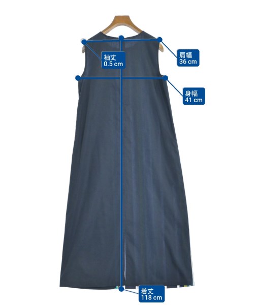 C+（シープラス）ワンピース 紺 サイズ:38(M位) レディース/2200627118043