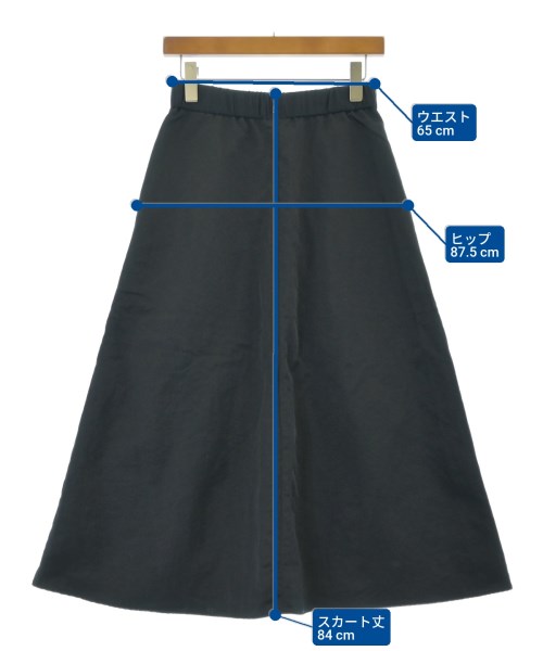 C+（シープラス）ロング・マキシ丈スカート 紺 サイズ:38(M位) レディース/2200582934054