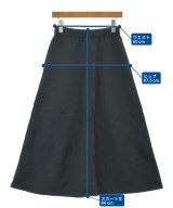 C+（シープラス）ロング・マキシ丈スカート 紺 サイズ:38(M位) レディース/2200582934054