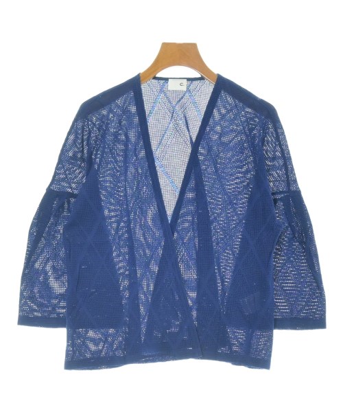 C+(シープラス)ニット・セーター 青 サイズ:38(M位)/2200660138077