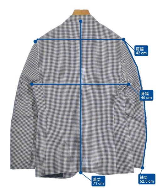 SARTORIA LATORRE（サルトリアラトレ）カジュアルジャケット 青 サイズ:44(S位) メンズ/2200637655026