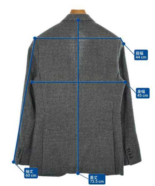 SARTORIA LATORRE（サルトリアラトレ）テーラードジャケット グレー サイズ:44(S位) メンズ/2200626772277