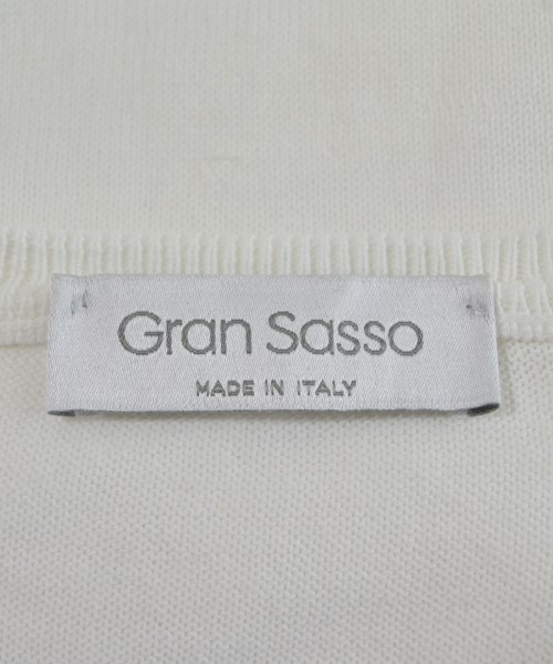 GRAN SASSO（グランサッソ）ニット・セーター 白 サイズ:48(L位) メンズ/2200638774078