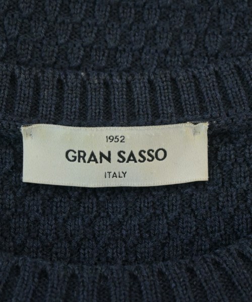 GRAN SASSO（グランサッソ）ニット・セーター 紺 サイズ:50(XL位) メンズ/2200639384214