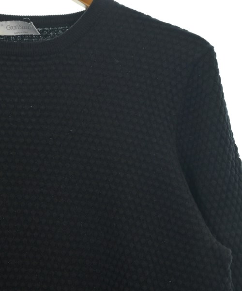 GRAN SASSO（グランサッソ）ニット・セーター 黒 サイズ:50(XL位) メンズ/2200640801106