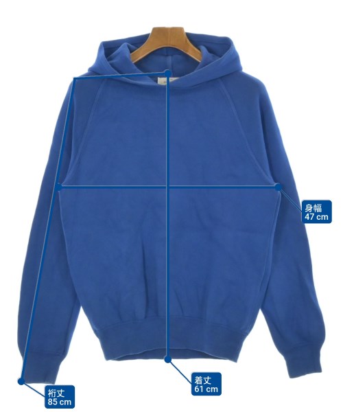 GRAN SASSO（グランサッソ）パーカー 青 サイズ:46(M位) メンズ/2200641150029