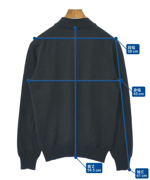 GRAN SASSO（グランサッソ）ニット・セーター 黒 サイズ:46(M位) メンズ/2200644219051