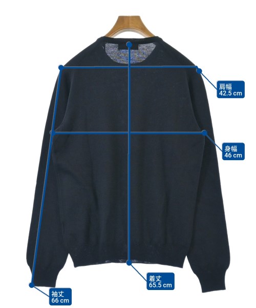 GRAN SASSO（グランサッソ）ニット・セーター 紺 サイズ:48(L位) メンズ/2200644877237