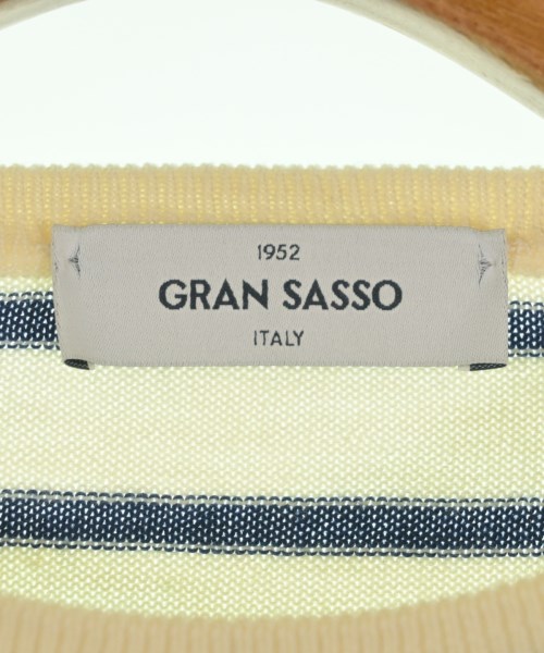 GRAN SASSO（グランサッソ）ニット・セーター 白 サイズ:44(S位) メンズ/2200615342085