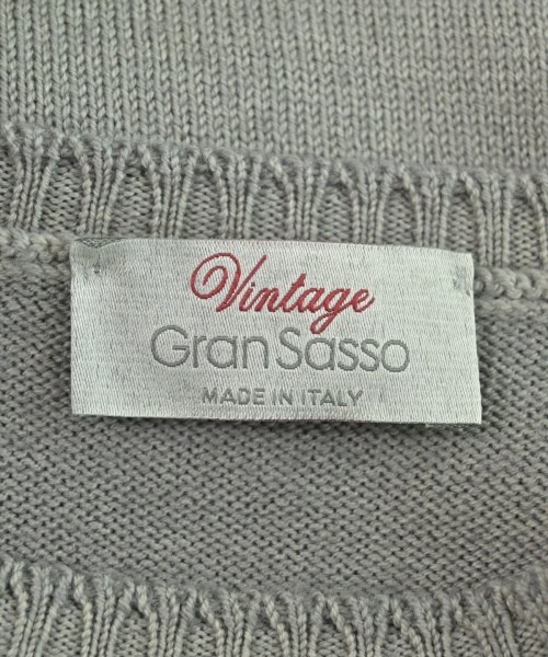 GRAN SASSO（グランサッソ）ニット・セーター グレー サイズ:44(S位) メンズ/2200623350065