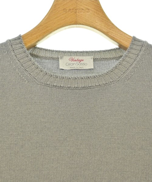 GRAN SASSO（グランサッソ）ニット・セーター グレー サイズ:44(S位) メンズ/2200623350065