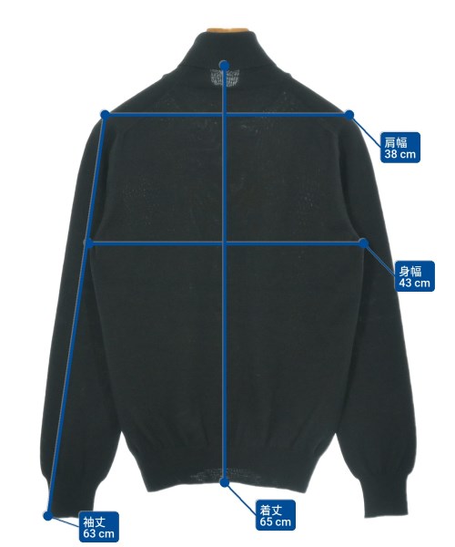 GRAN SASSO（グランサッソ）ニット・セーター 黒 サイズ:44(S位) メンズ/2200629917019