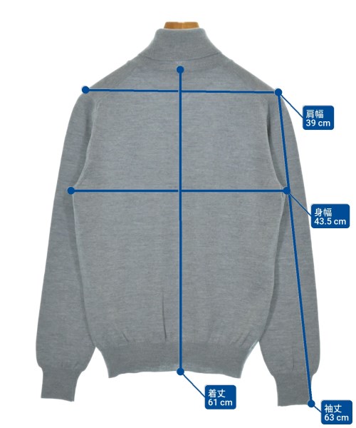 GRAN SASSO（グランサッソ）ニット・セーター グレー サイズ:44(S位) メンズ/2200629917026