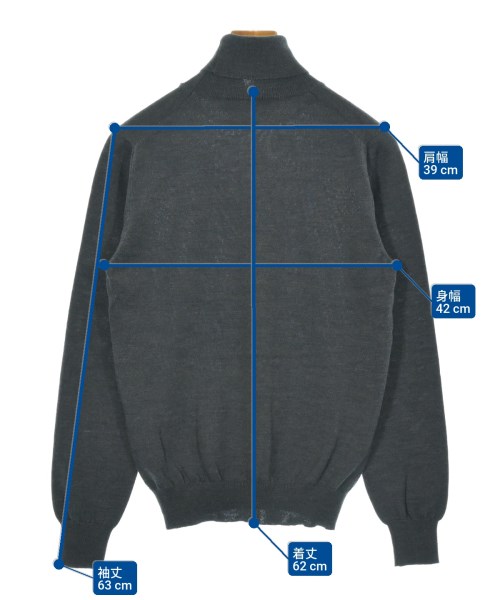 GRAN SASSO（グランサッソ）ニット・セーター グレー サイズ:44(S位) メンズ/2200629917057