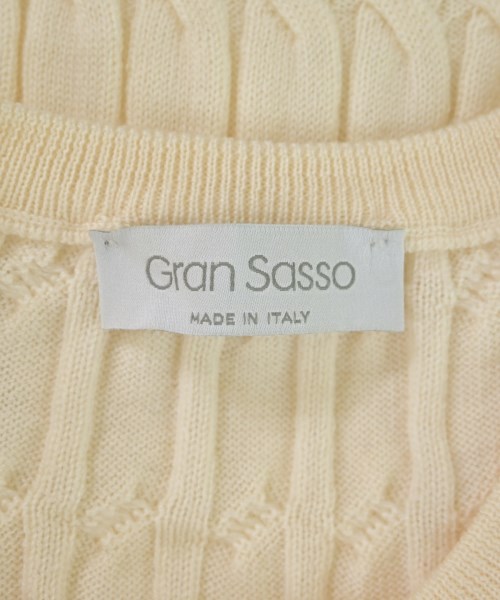 GRAN SASSO（グランサッソ）ニット・セーター 白 サイズ:-(M位) メンズ/2200607006087