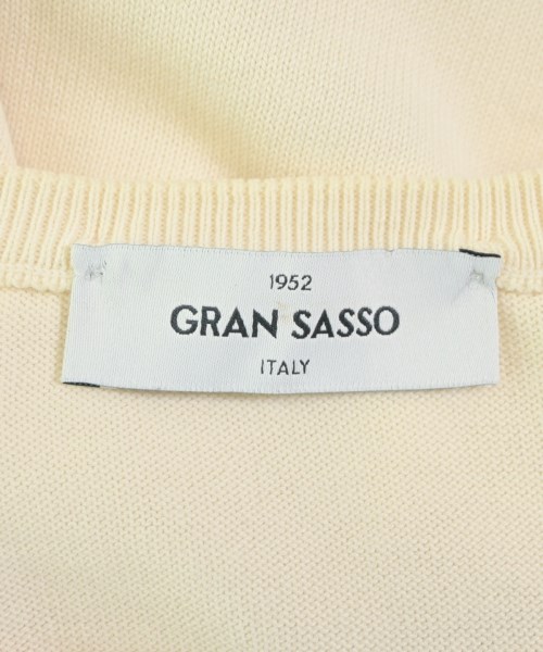 GRAN SASSO（グランサッソ）ニット・セーター ベージュ サイズ:48(L位) メンズ/2200672528064