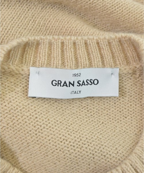 GRAN SASSO（グランサッソ）ニット・セーター ベージュ サイズ:52(XXL位) メンズ/2200677702032