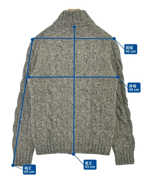 GRAN SASSO（グランサッソ）カーディガン グレー サイズ:-(M位) メンズ/2200672807190