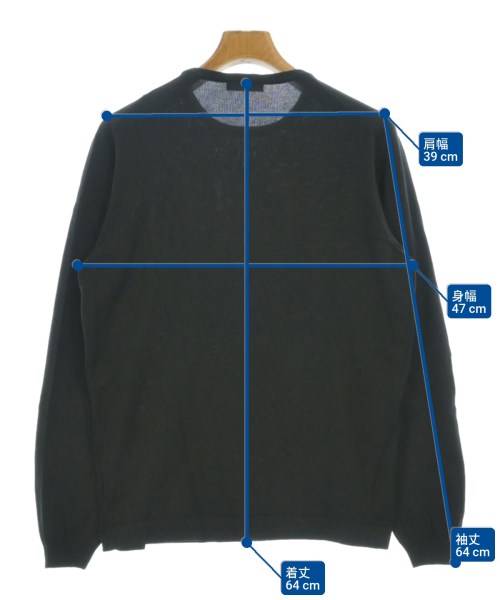 GRAN SASSO（グランサッソ）ニット・セーター 黒 サイズ:-(M位) メンズ/2200675375108