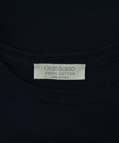 GRAN SASSO（グランサッソ）ニット・セーター 紺 サイズ:50(XL位) メンズ/2200690515091