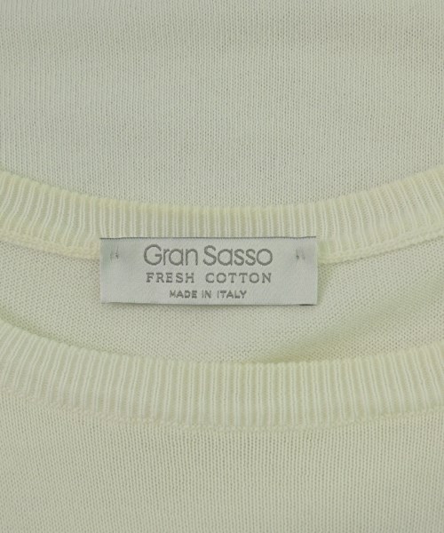GRAN SASSO（グランサッソ）ニット・セーター 白 サイズ:50(XL位) メンズ/2200690515107