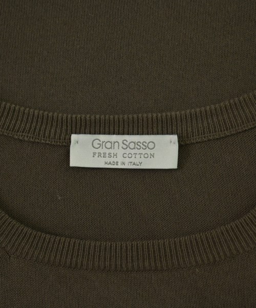 GRAN SASSO（グランサッソ）ニット・セーター 茶 サイズ:50(XL位) メンズ/2200690515114