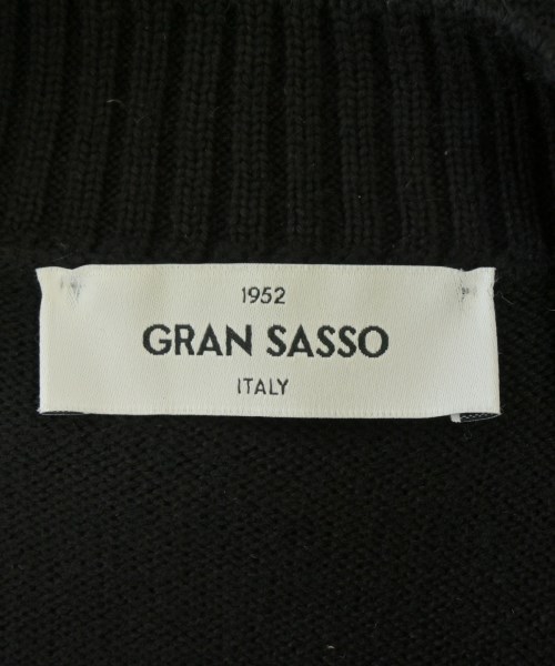 GRAN SASSO（グランサッソ）カーディガン 黒 サイズ:44(S位) メンズ/2200692057247