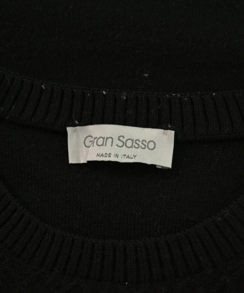 GRAN SASSO（グランサッソ）ニット・セーター 黒 サイズ:46(M位) メンズ/2200659538031