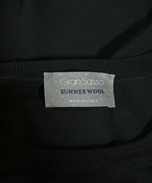 GRAN SASSO（グランサッソ）ニット・セーター 黒 サイズ:-(S位) メンズ/2200660420042