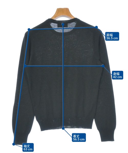 GRAN SASSO（グランサッソ）ニット・セーター 黒 サイズ:-(S位) メンズ/2200660420042