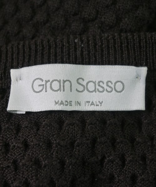 GRAN SASSO（グランサッソ）ニット・セーター 茶 サイズ:48(L位) メンズ/2200657553043