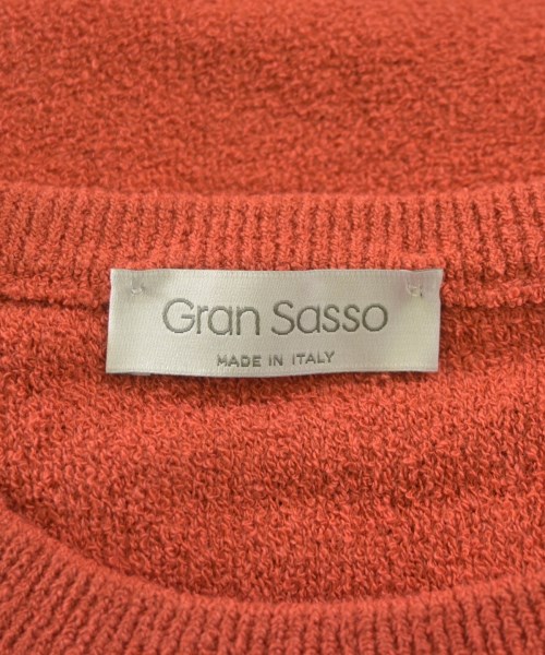 GRAN SASSO（グランサッソ）ニット・セーター オレンジ サイズ:56(XXL位) メンズ/2200661625378