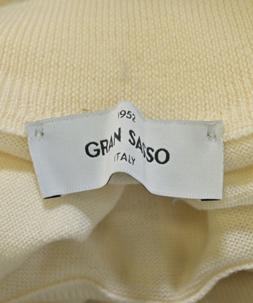 GRAN SASSO（グランサッソ）ニット・セーター 白 サイズ:44(S位) メンズ/2200645080018