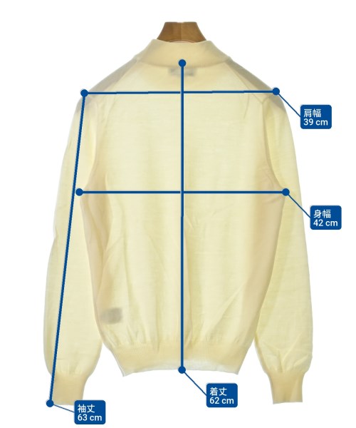 GRAN SASSO（グランサッソ）ニット・セーター 白 サイズ:44(S位) メンズ/2200645080018