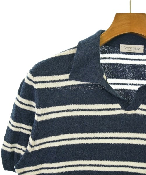GRAN SASSO（グランサッソ）ポロシャツ 紺 サイズ:-(XS位) メンズ/2200651356275