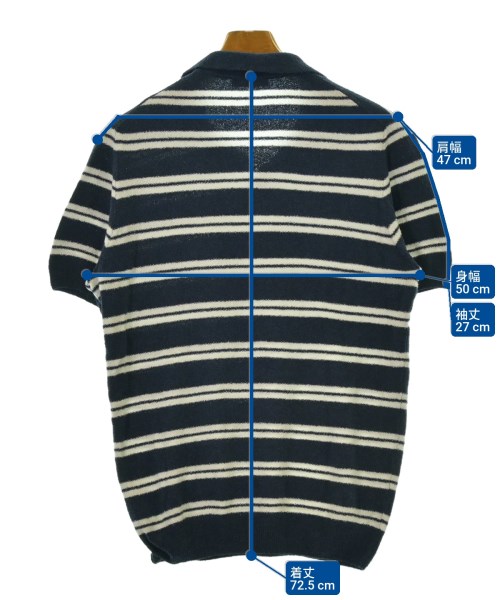 GRAN SASSO（グランサッソ）ポロシャツ 紺 サイズ:-(XS位) メンズ/2200651356275