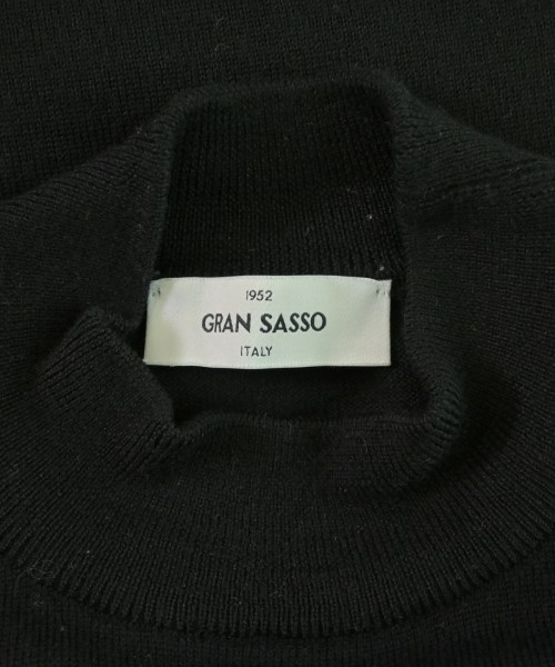 GRAN SASSO（グランサッソ）ニット・セーター 黒 サイズ:48(L位) メンズ/2200701463175