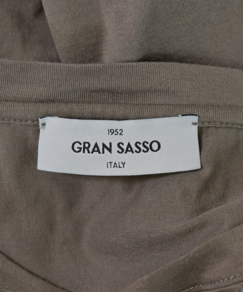 GRAN SASSO（グランサッソ）Tシャツ・カットソー 茶 サイズ:44(S位) メンズ/2200705811071