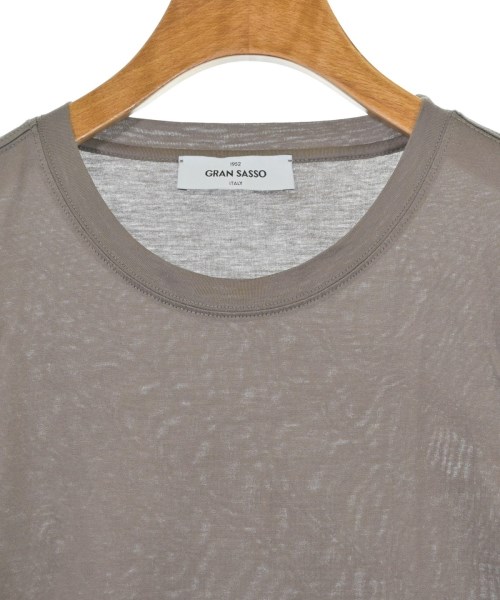 GRAN SASSO（グランサッソ）Tシャツ・カットソー 茶 サイズ:44(S位) メンズ/2200705811071