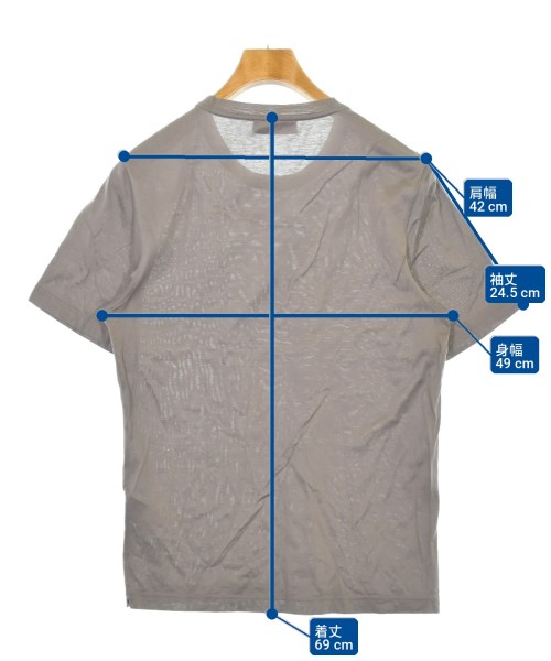 GRAN SASSO（グランサッソ）Tシャツ・カットソー 茶 サイズ:44(S位) メンズ/2200705811071
