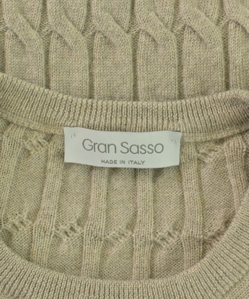 GRAN SASSO（グランサッソ）ニット・セーター ベージュ サイズ:48(L位) メンズ/2200704152045