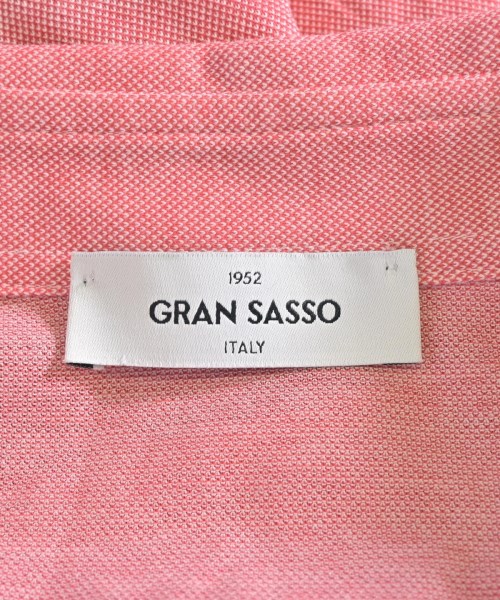GRAN SASSO（グランサッソ）ポロシャツ ピンク サイズ:52(XXL位) メンズ/2200705549318