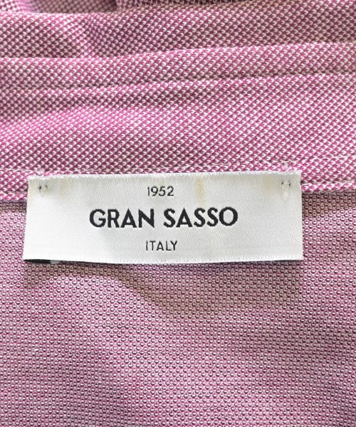 GRAN SASSO（グランサッソ）ポロシャツ 赤 サイズ:52(XXL位) メンズ/2200705549325