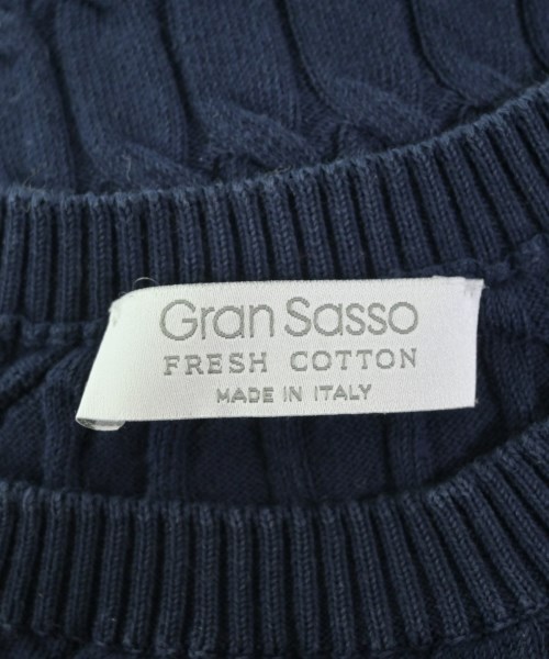 GRAN SASSO（グランサッソ）ニット・セーター 紺 サイズ:48(L位) メンズ/2200662584094